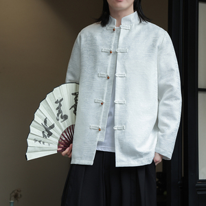 2025秋冬风男装唐装汉服中式夹克外套大码C229-Y1013-P105图片