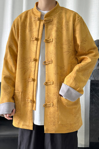 2024春风男装鹿皮绒复古中式唐装汉服夹克外套C229-Y757-P105图片