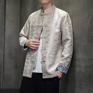 2024春夏风男装盘扣复古中式唐装汉服夹克外套C229/Y751/P95图片
