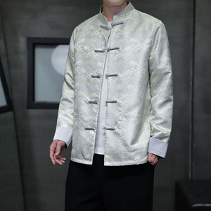2025秋冬风男装中式唐装汉服夹克外套大码C229-Y1054-P120图片