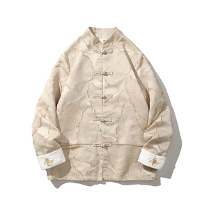 2024秋冬风男装刺绣唐装盘扣中式汉服夹克外套C229/Y778/P115图片