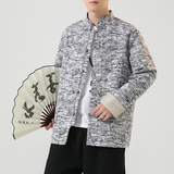 2024秋冬风男装复古盘扣中式唐装汉服夹克外套C229/Y751/P95，男装夹克，电商C229