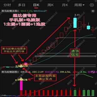2026通达信股票主力机构黑马起爆点追踪监控筹码短线龙头指标神器