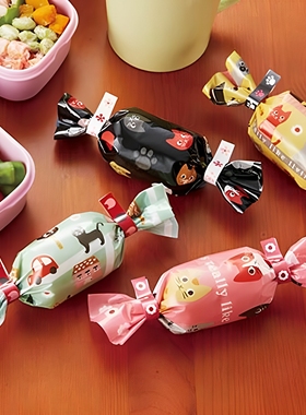 新品 猫咪饭团纸  糖果款饭团纸 甜品装饰包装纸糖果纸