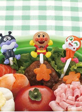 进口创意饭团便当签甜品野餐食物