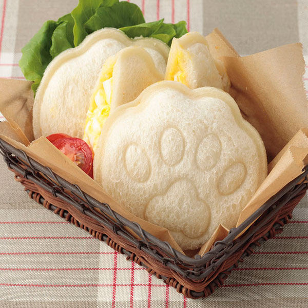 KAI三明治模具猫掌吐司工具