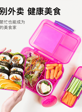 新西兰SISTEAM保鲜盒多格分层水果便当盒41690/41685