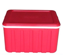 优冷85升外卖摆摊保温箱|学生团餐食堂馒头米饭配送冷藏保温箱