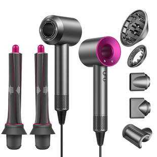 七合一吹风机卷发棒家用负离子护发速干华强北静音高速多功能风筒