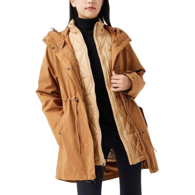 哥伦比亚三合一女款棉服冲锋衣