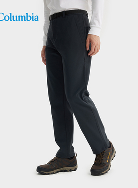 Columbia哥伦比亚长裤男25秋冬户外拒水加绒保暖透气休闲裤AE8956