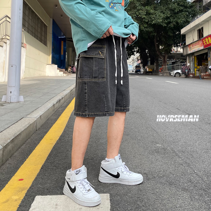 2021 port style summer tooling DENIM SHORTS MEN