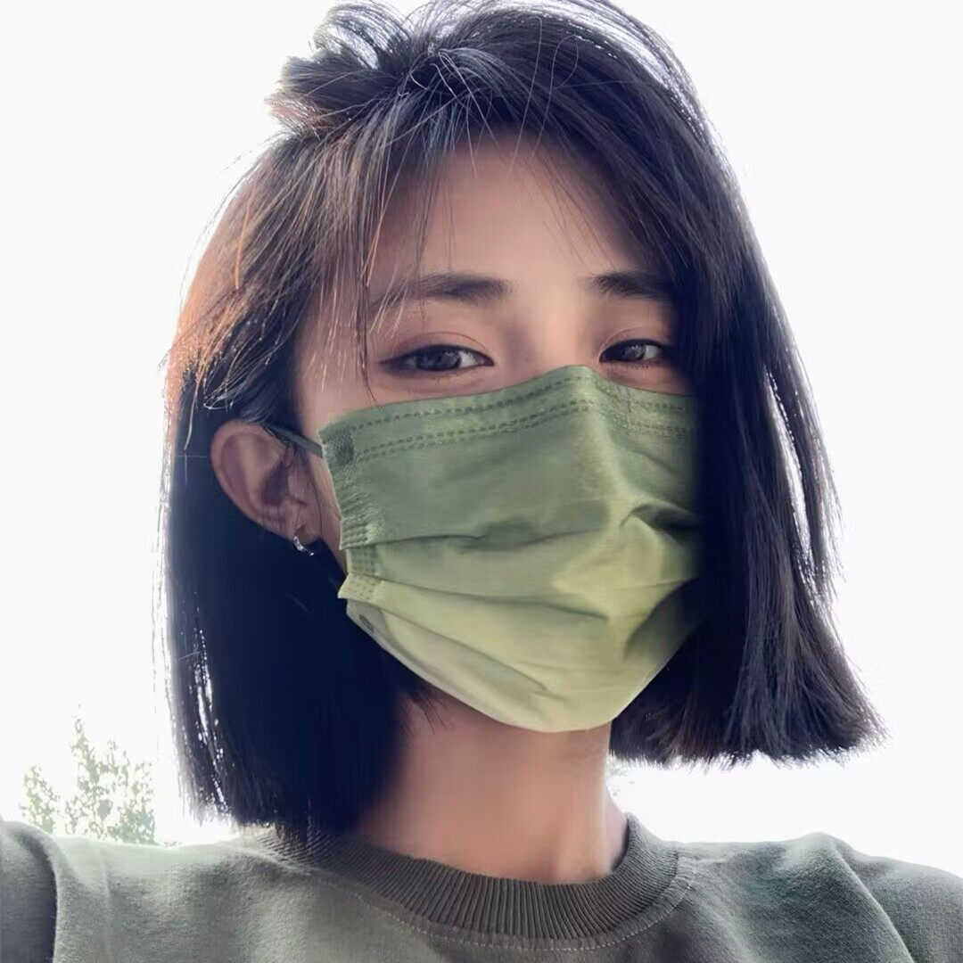 假发女短发中分波波头韩系时尚减龄假发套自然仿真人发丝全头套式