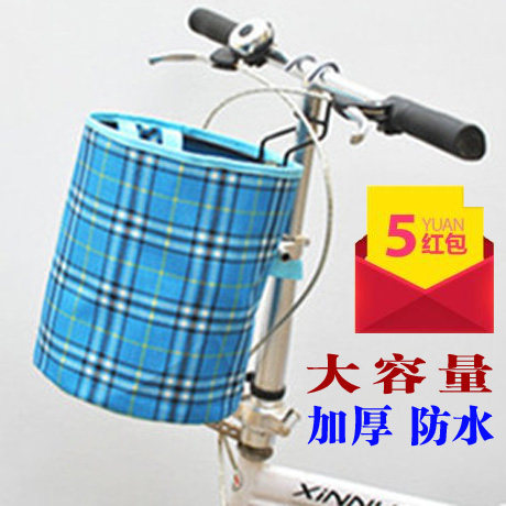 Panier pour vélo CONBUCKS en toile - Ref 2260201 Image 1