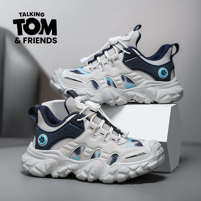 汤姆猫男童运动鞋2026新款春秋网面透气中大童软底防臭儿童老爹鞋,童鞋/婴儿鞋/亲子鞋,运动鞋,淘宝优惠券,粉丝福利购,淘宝优惠卷