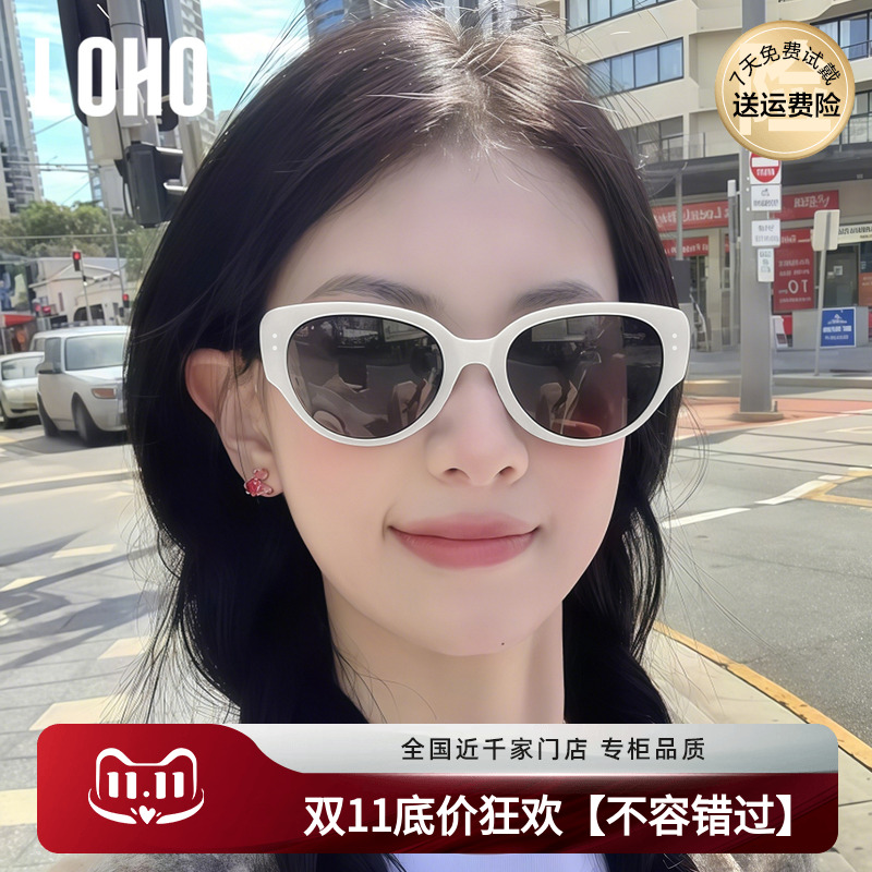 海边度假防晒墨镜巨适合方圆脸