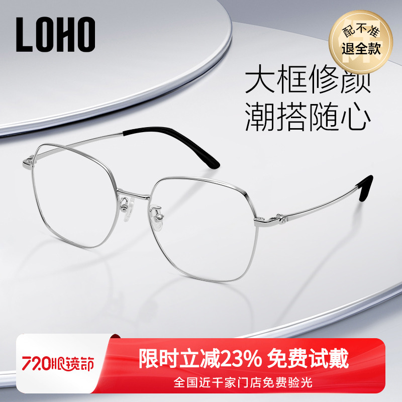 度數近視大框抗疲勞防藍光眼鏡