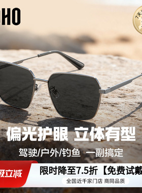 父亲节礼物LOHO偏光飞行员男款