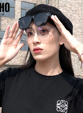 LOHO墨镜可套近视镜偏光男士开车太阳镜防紫外线墨镜女士近视套镜