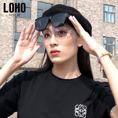 LOHO墨镜可套近视镜偏光开车专用