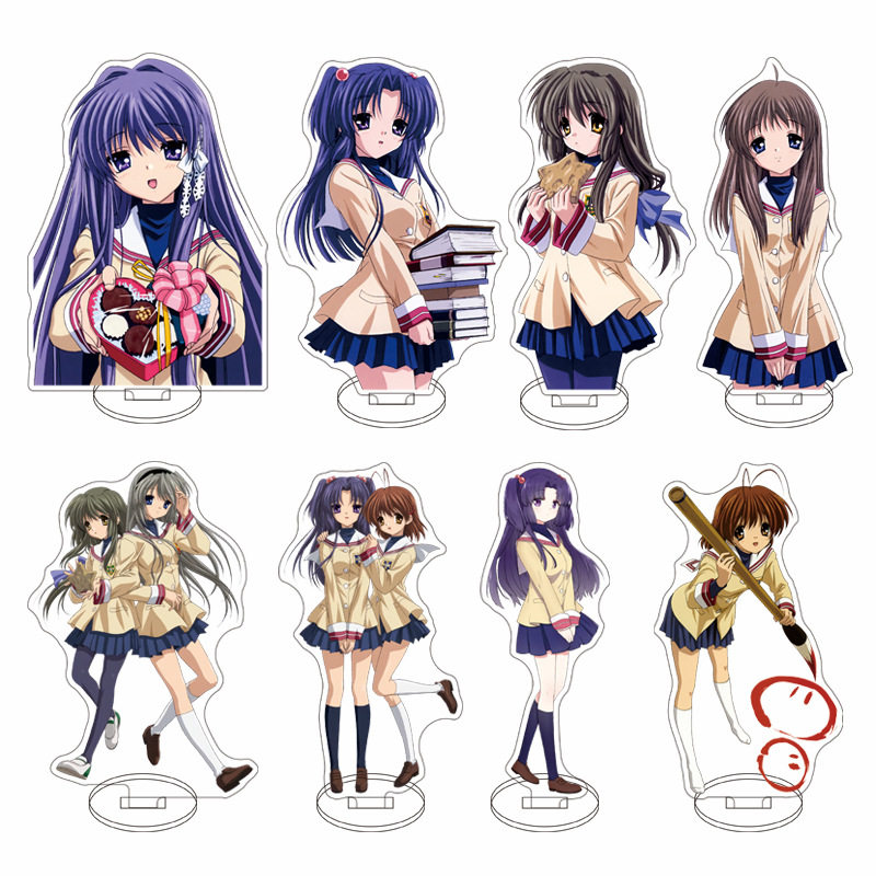 键等学园/Key社 Kanon AIR CLANNAD 团子大家族亚克力立牌摆件