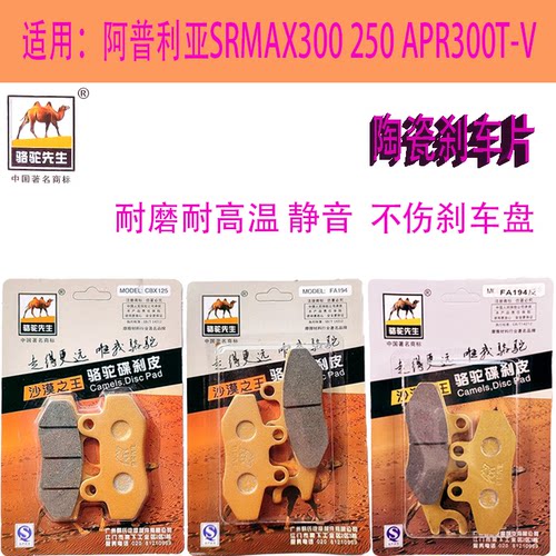 阿普利亚SRMAX300前后碟刹片