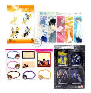 渡鸦阁下 现货 日版 少年同盟 初音未来 无头骑士异闻录 塑胶书签