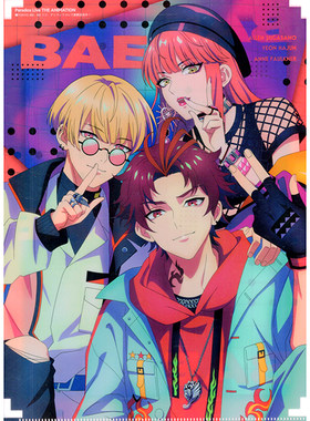 渡鸦阁下 现货 日版 PARADOX LIVE BAE 附录A4塑胶文件夹