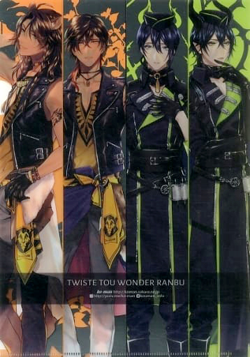 渡鸦阁下现货日版刀剑乱舞扭曲仙境同人文件夹双人