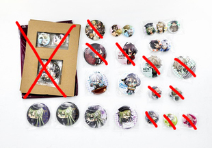 渡鸦阁下 现货日版 AMNESIA 失忆症徽章吧唧多款