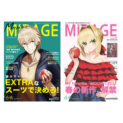 渡鸦阁下现货日版Fate Grand Order FGO MIRAGE 杂志风卡片套装