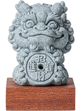 青砂石招财可爱茶桌小龙崽