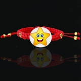 Плетеный браслет для влюбленных на день Святого Валентина