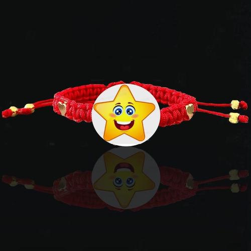 Плетеный браслет для влюбленных на день Святого Валентина