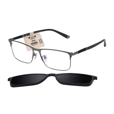 JEEP吉普眼镜男士钛大脸型大尺寸