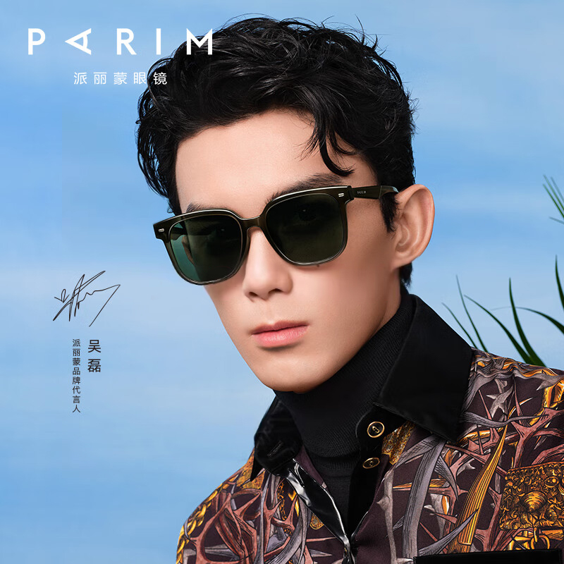 PARIM派丽蒙渐变偏光太阳镜男