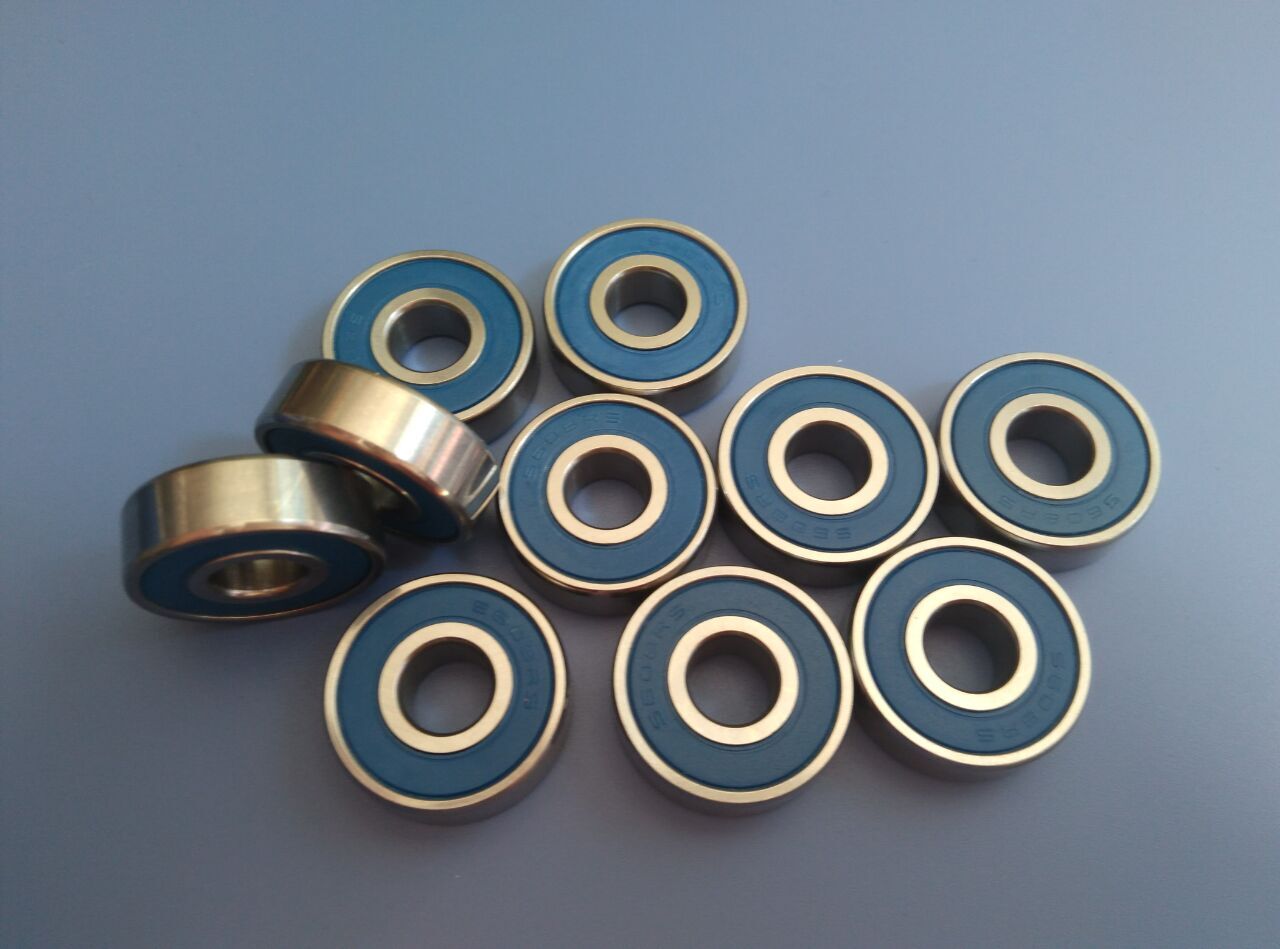 混合陶瓷不锈钢陶瓷球轴承5X13X4 S695C 2RS防水渔具渔轮模型高速