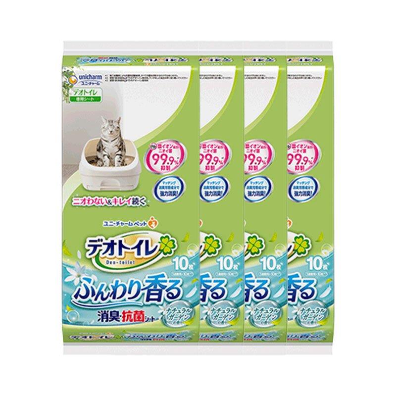 Unicharm佳乐滋猫尿垫双层猫砂盆专用宠物小狗猫用尿片加厚尿不湿