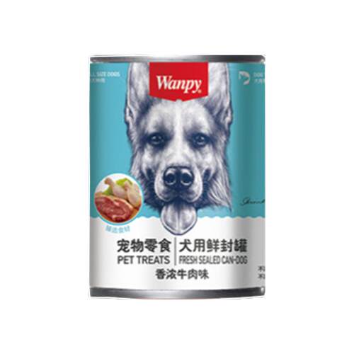顽皮(Wanpy)狗罐头狗湿粮主食营养拌饭狗零食全期通用幼犬成犬375