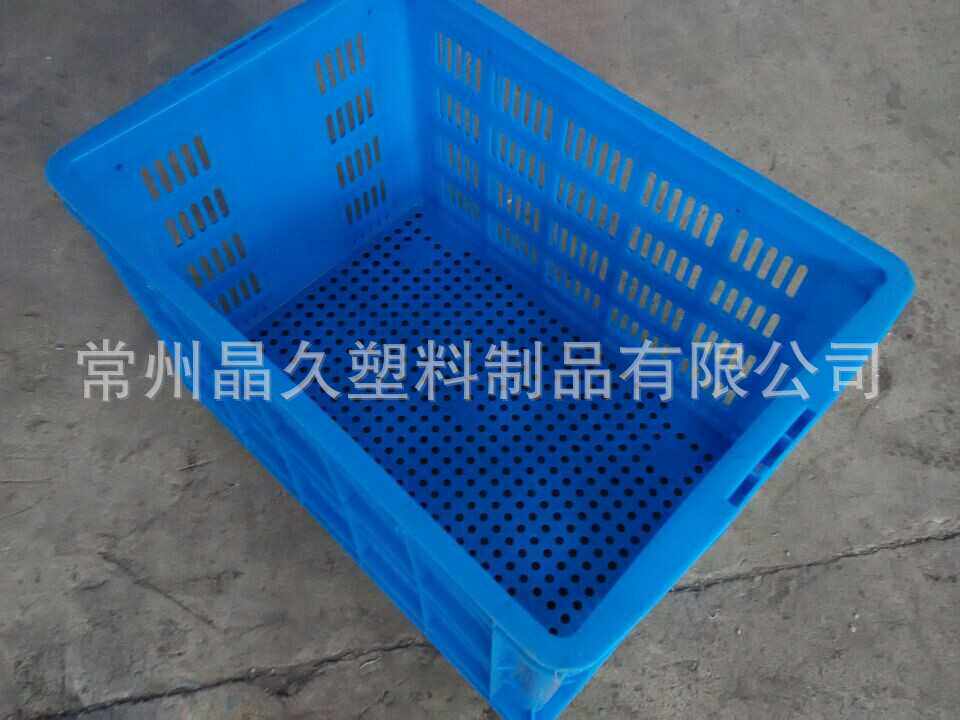 亳州滁州仙d桃蓝色塑料筐 加厚咸宁塑胶框 特大枣阳塑料周转筐i.