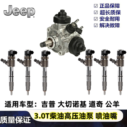 适用于吉普大切诺基 道奇公羊 3.0T柴油高压油泵喷油嘴喷油头