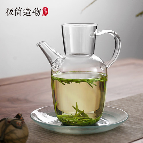 极简造物仿宋茶壶高硼硅可煮茶