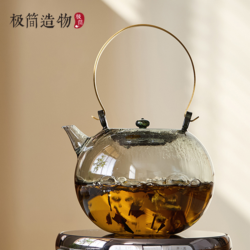 天久璃匠高硼硅壶嘴带过滤