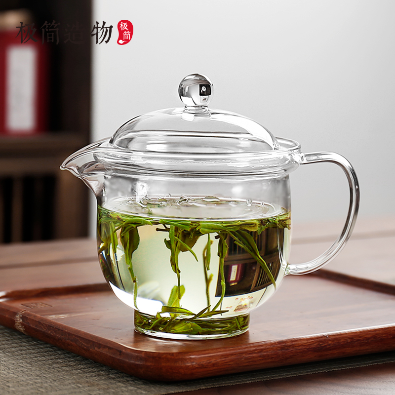 一体过滤高硼硅玻璃茶水分离