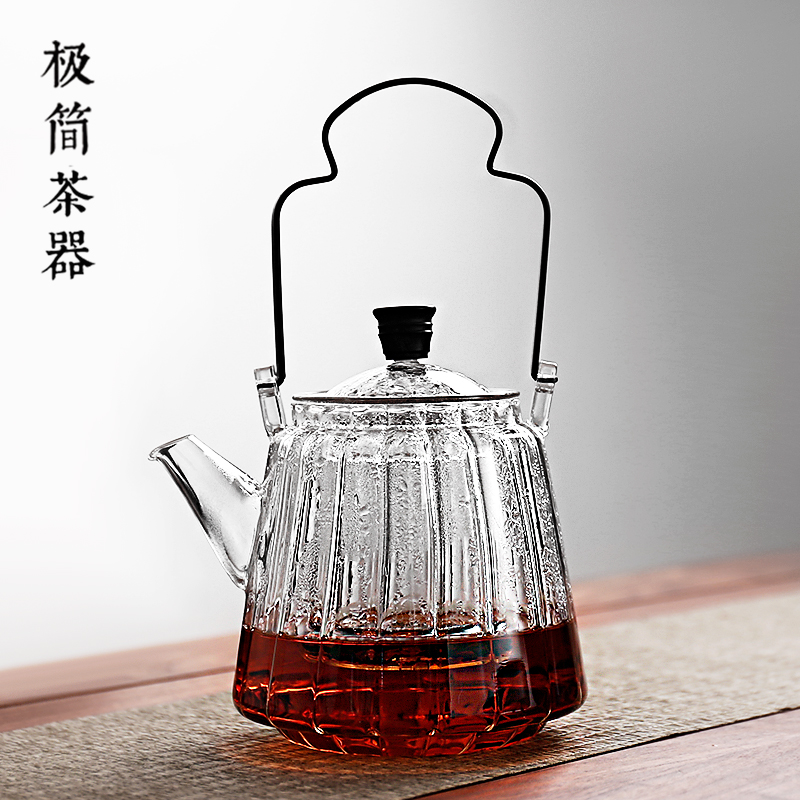 极简造物筋瓣纹理高硼硅蒸煮两用