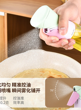 双用玻璃喷油雾化壶不挂壁