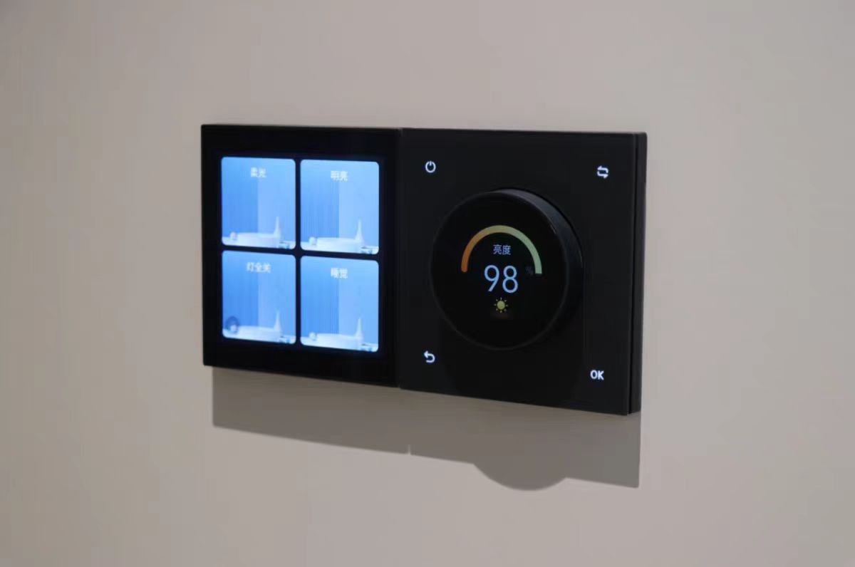 盈趣智能家居苹果Homekit智能开关面板方案