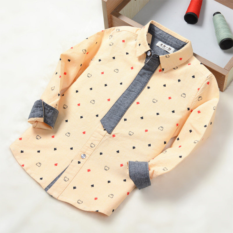 Chemise garcon à manche longue - Ref 2074690 Image 4