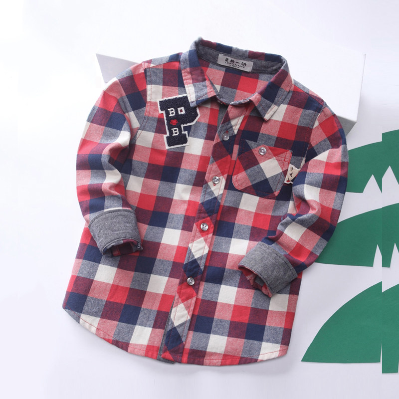 Chemise garcon à manche longue - Ref 2077145 Image 5