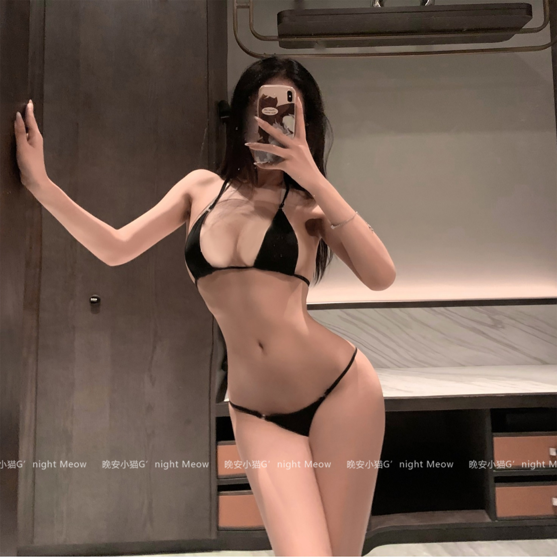 性感三点式比基尼内衣套装女图片